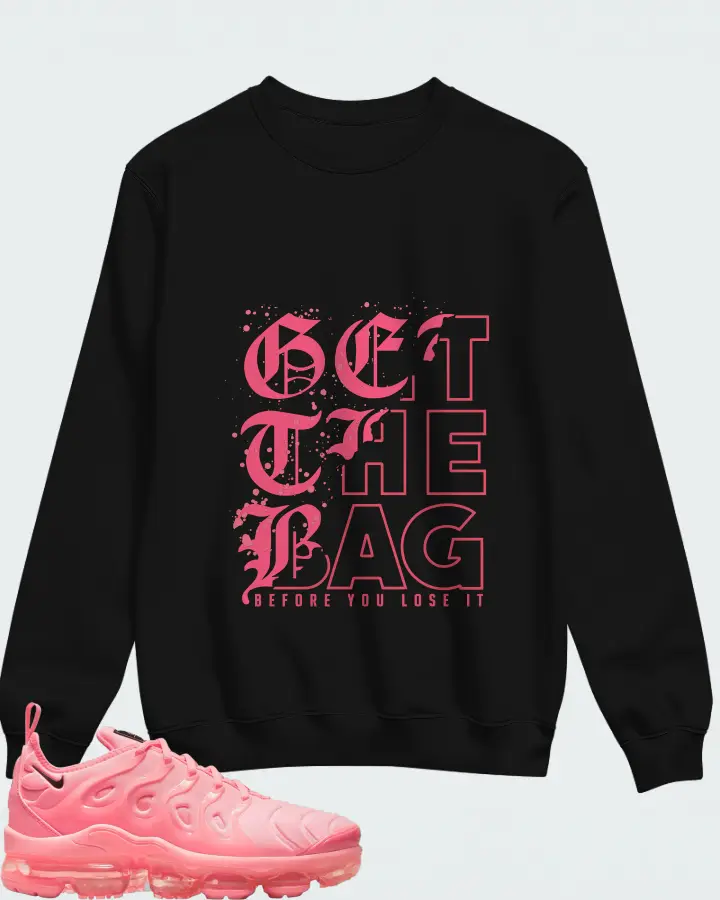 Nike Air VaporMax Plus Sunset Pulse Bubblegum (Women's) Matching Sweatshirt