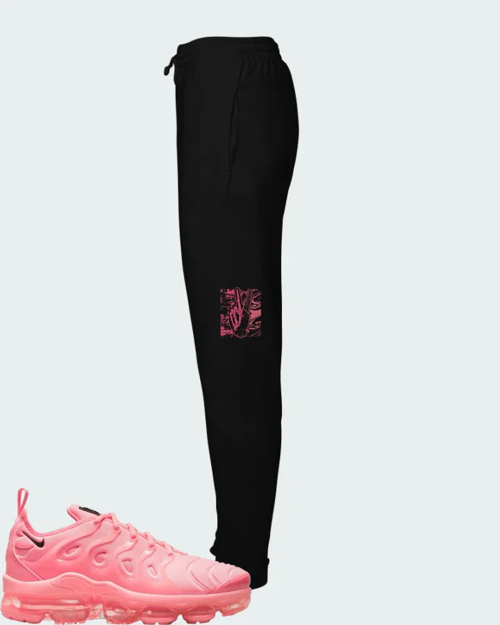 Nike Air VaporMax Plus Sunset Pulse Bubblegum (Women's) Matching Joggers