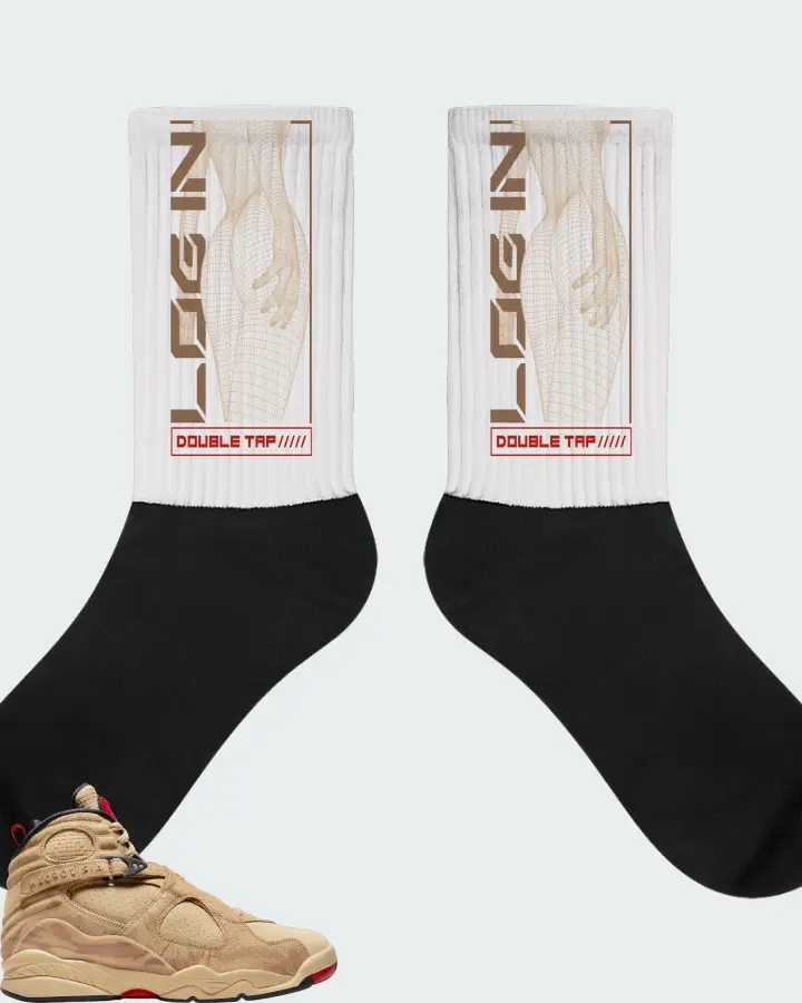 Socks in White