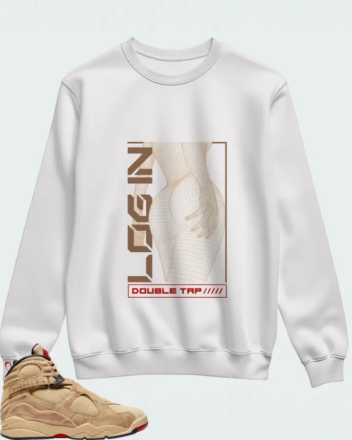 Sweatshirt in White