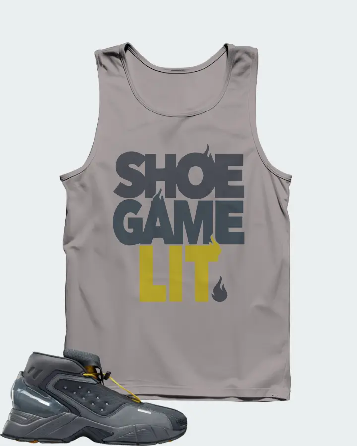 Reebok Ecto Boot Sneaker Matching Grey Tank Top - Shoe Game Lit Classic