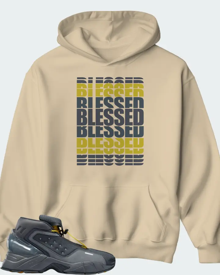 Reebok Ecto Boot Sneaker Matching Cream Hoodie - BLESSED Many Times