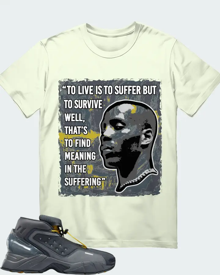 Reebok Ecto Boot Sneaker Matching Citron Gildan T-Shirt - DMX Suffer Quote