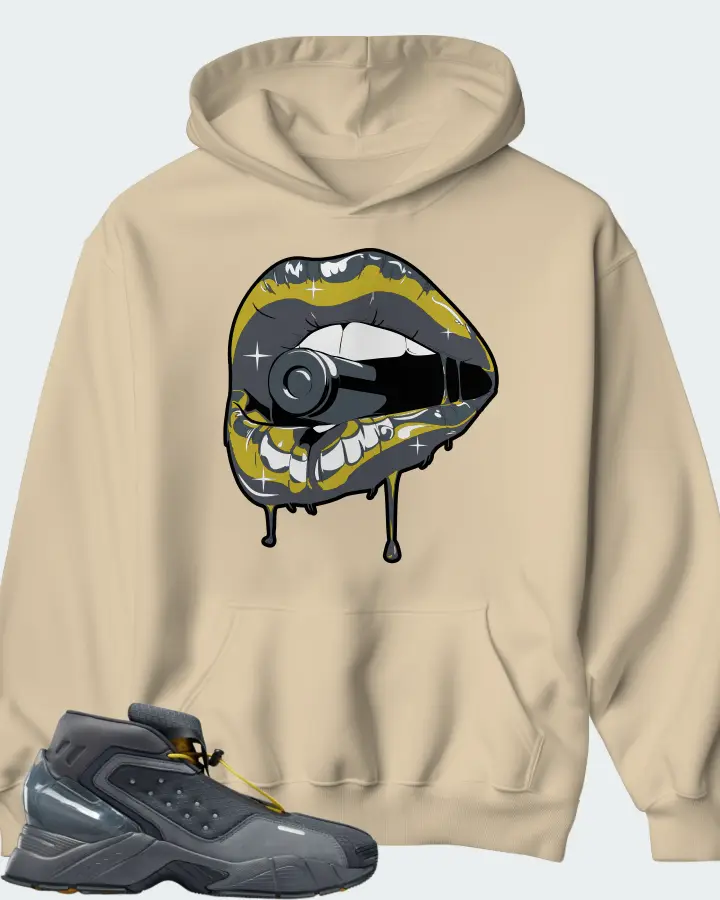 Reebok Ecto Boot Sneaker Matching Cream Hoodie - Kiss of Death