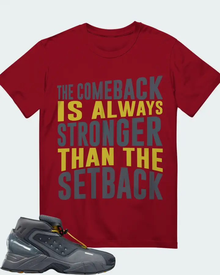 Reebok Ecto Boot Sneaker Matching Cardinal T-Shirt - The Comeback