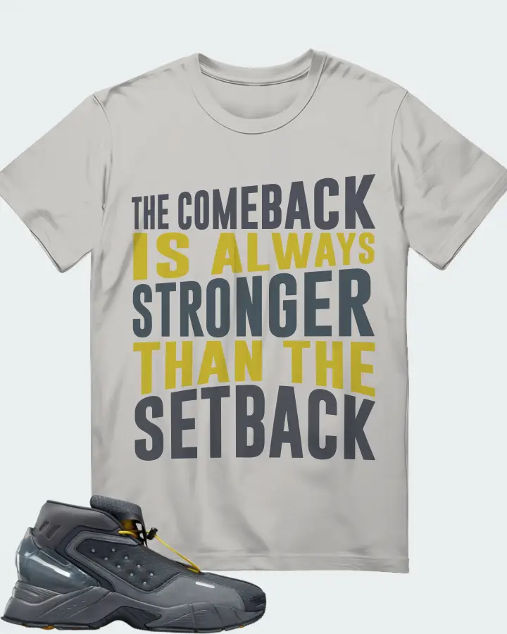 Reebok Ecto Boot Sneaker Matching Grey Gildan T-Shirt - The Comeback