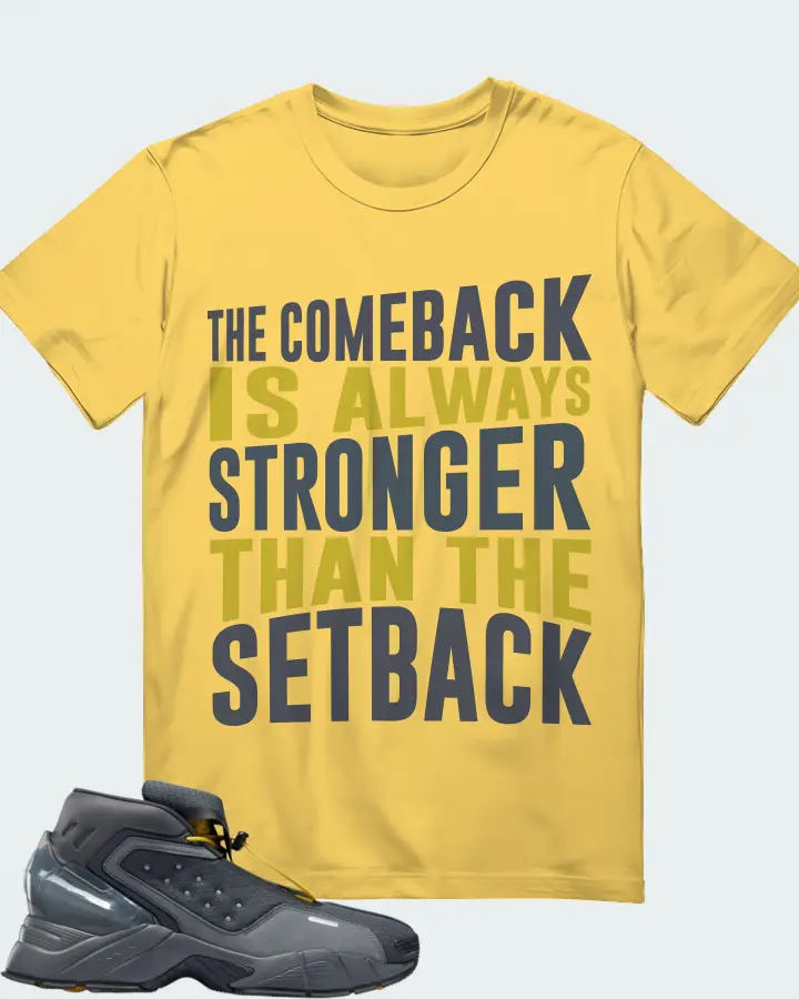 Reebok Ecto Boot Sneaker Matching Yellow Gildan T-Shirt - The Comeback