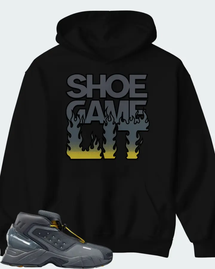 Reebok Ecto Boot Sneaker Matching Black Hoodie - Shoe Game Lit Refreshed