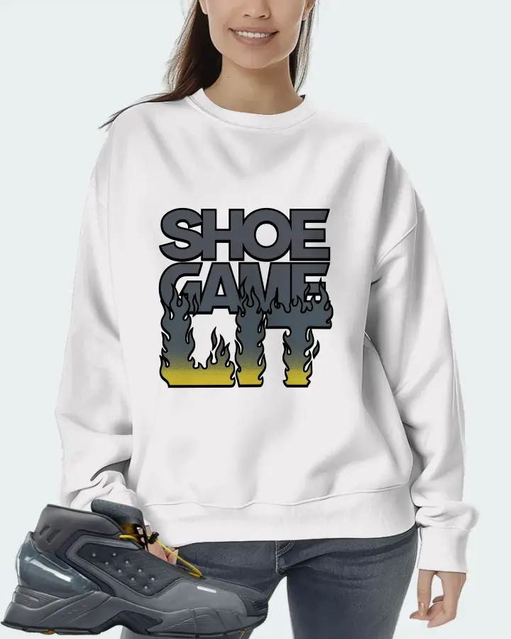 Reebok Ecto Boot Sneaker Matching White Sweatshirt (Shoe Game Lit Refreshed) - View 5