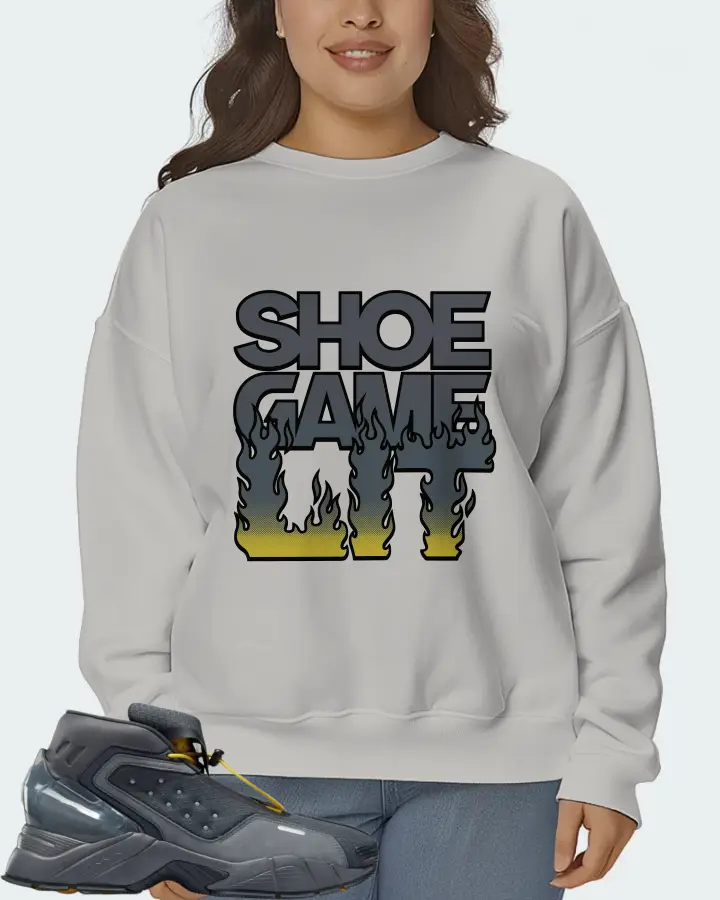 Reebok Ecto Boot Sneaker Matching Grey Sweatshirt (Shoe Game Lit Refreshed) - View 7