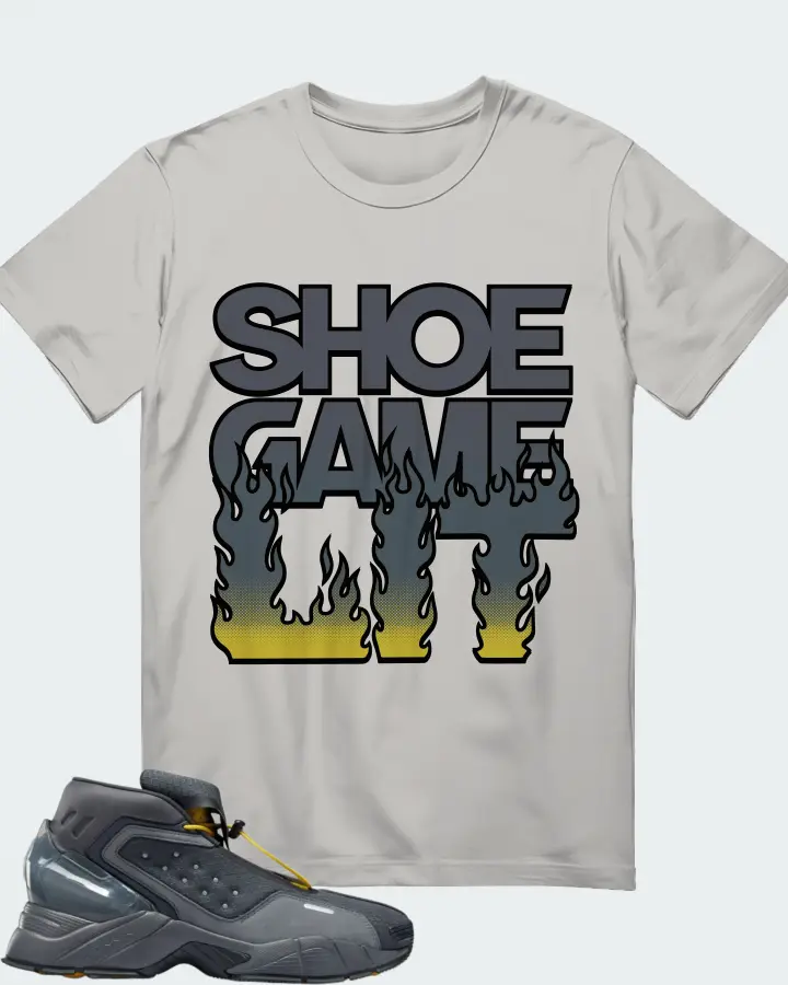 Reebok Ecto Boot Sneaker Matching Grey Gildan T-Shirt - Shoe Game Lit Refreshed