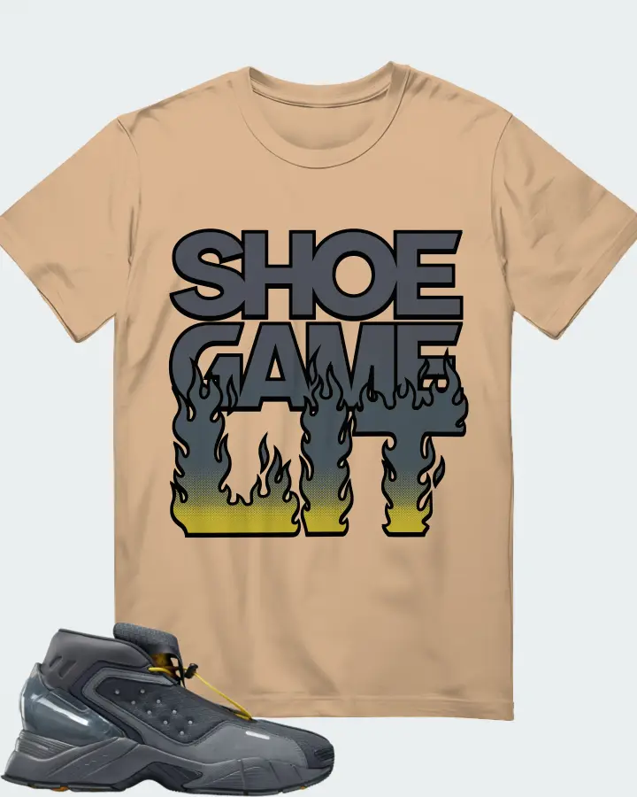 Reebok Ecto Boot Sneaker Matching Cream Gildan T-Shirt - Shoe Game Lit Refreshed