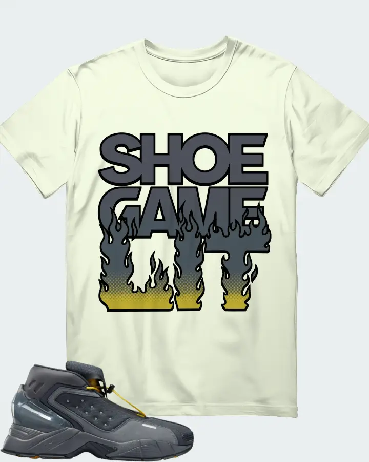 Reebok Ecto Boot Sneaker Matching Citron Gildan T-Shirt - Shoe Game Lit Refreshed
