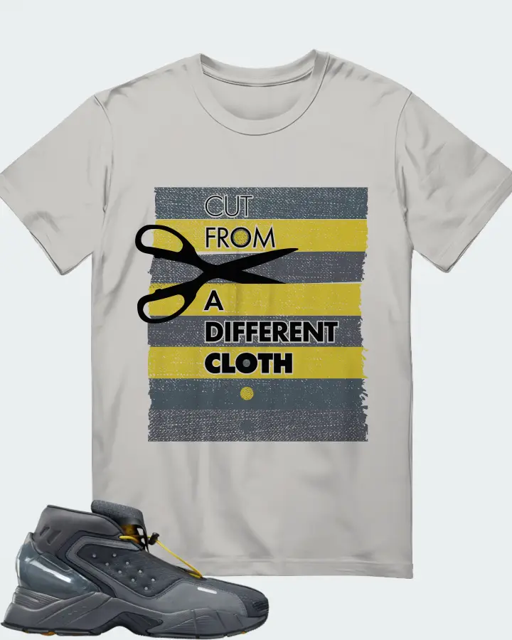 Reebok Ecto Boot Sneaker Matching Grey Gildan T-Shirt - Cut From a Different Cloth