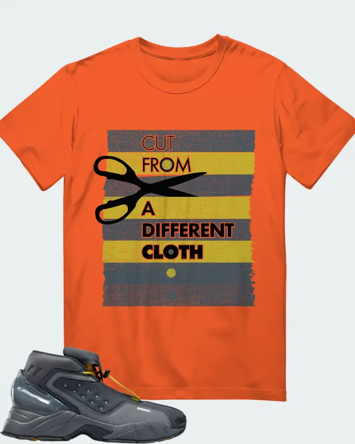 Reebok Ecto Boot Sneaker Matching Orange T-Shirt - Cut From a Different Cloth