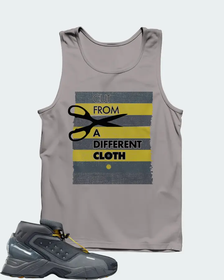 Reebok Ecto Boot Sneaker Matching Grey Tank Top - Cut From a Different Cloth