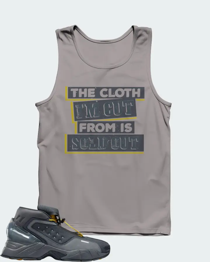 Reebok Ecto Boot Sneaker Matching Grey Tank Top - The Cloth I'm Cut From Refreshed