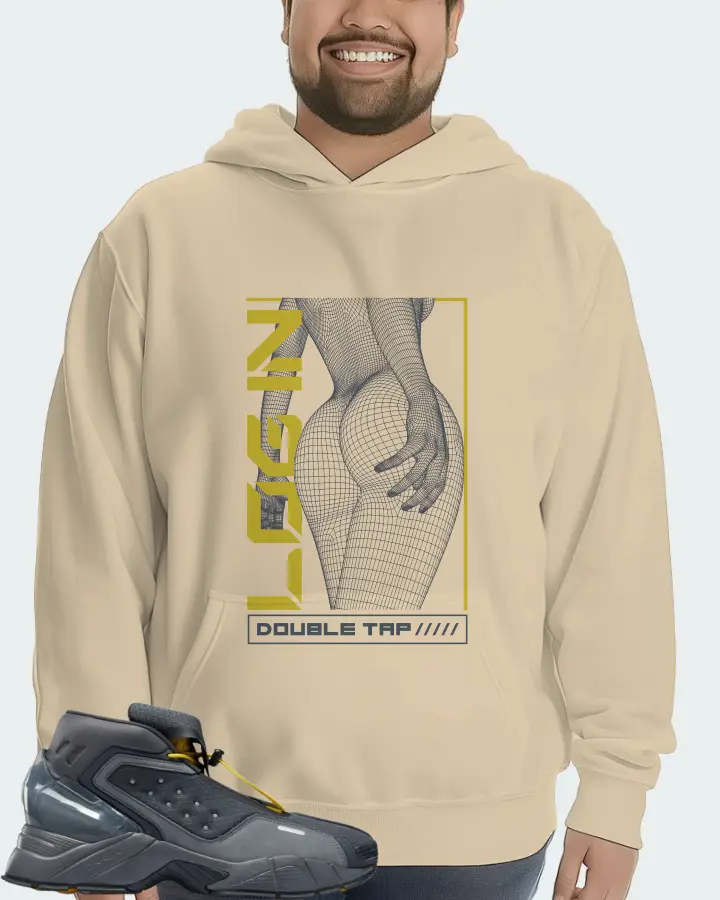 Reebok Ecto Boot Sneaker Matching Cream Hoodie (LOGIN) - View 6