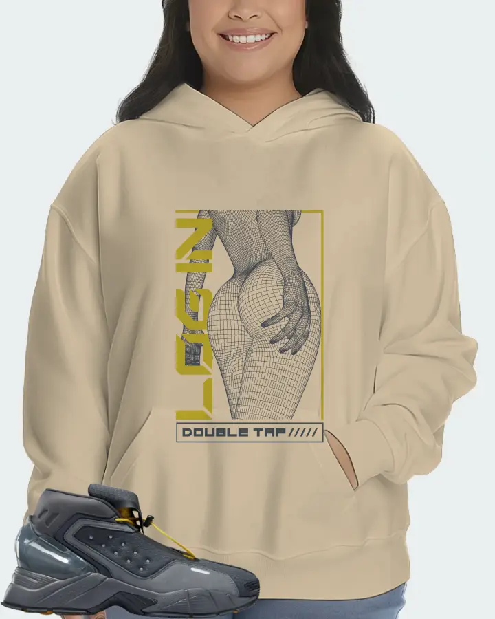 Reebok Ecto Boot Sneaker Matching Cream Hoodie (LOGIN) - View 7