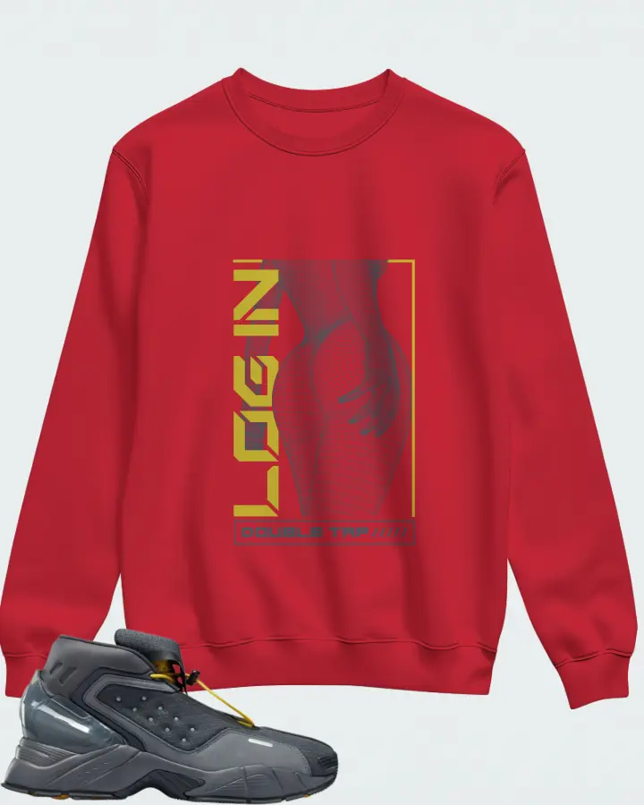 Sweatshirt in Red