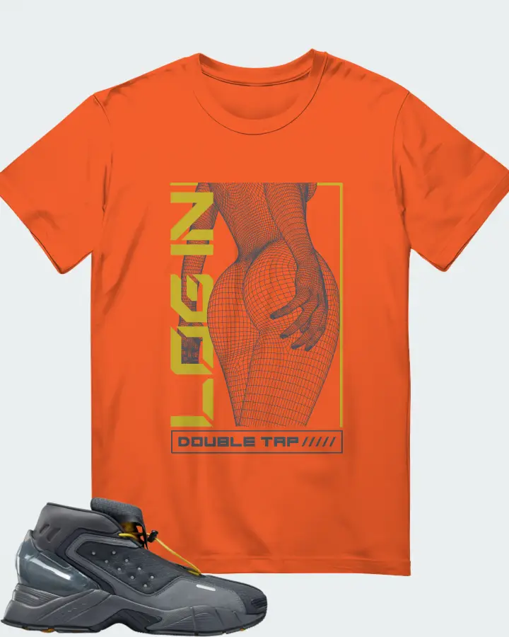 Reebok Ecto Boot Sneaker Matching Orange T-Shirt (LOGIN) - View 1