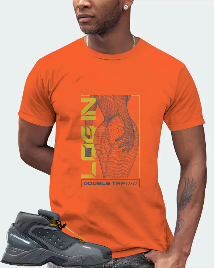 Reebok Ecto Boot Sneaker Matching Orange T-Shirt (LOGIN) - View 2