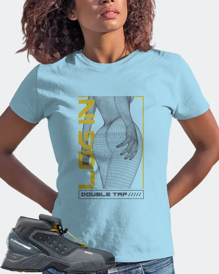 Reebok Ecto Boot Sneaker Matching Ocean Blue T-Shirt (LOGIN) - View 3
