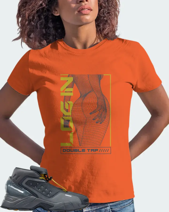 Reebok Ecto Boot Sneaker Matching Orange T-Shirt (LOGIN) - View 3