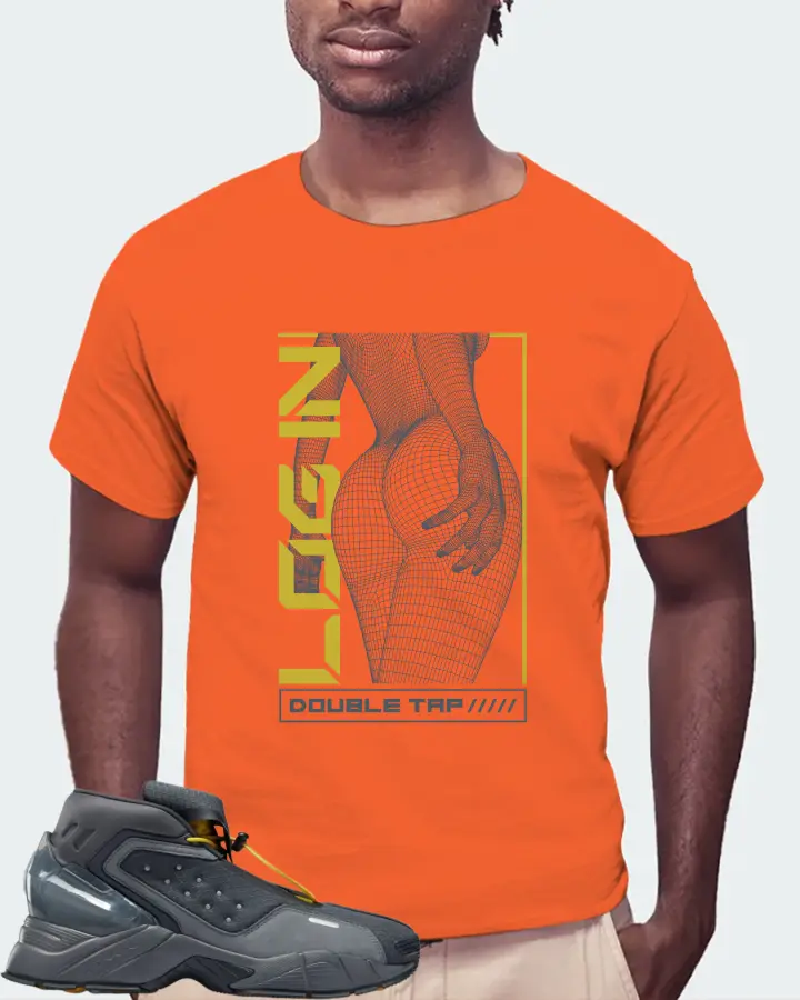 Reebok Ecto Boot Sneaker Matching Orange T-Shirt (LOGIN) - View 4