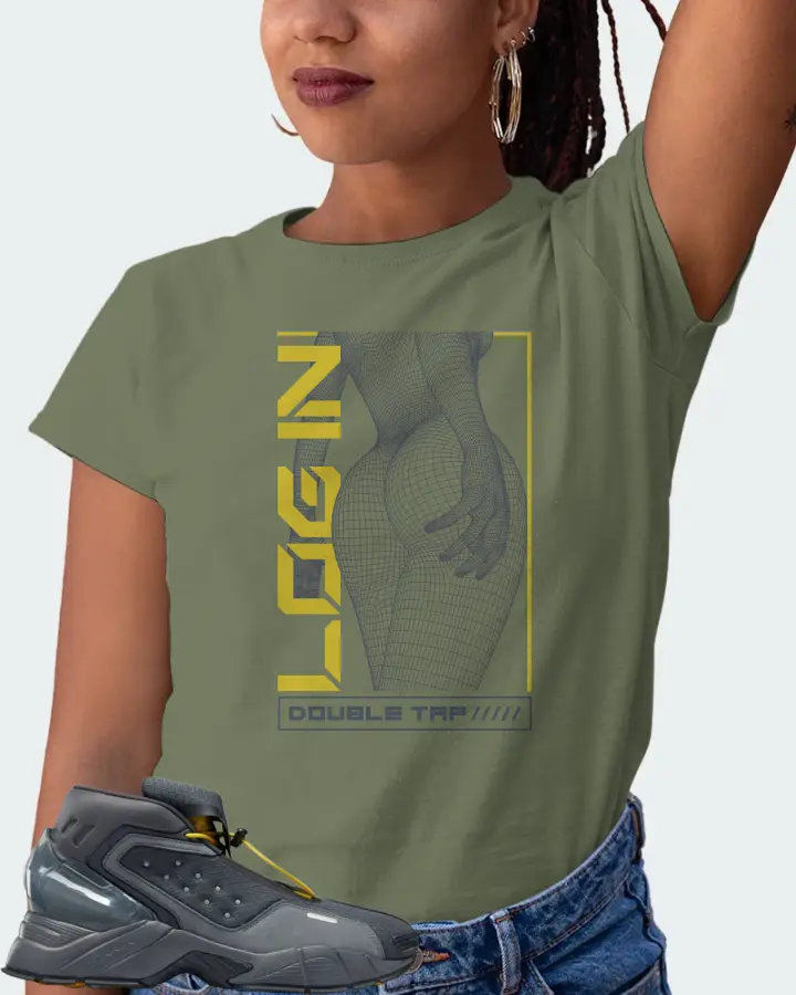 Reebok Ecto Boot Sneaker Matching Olive Gildan T-Shirt (LOGIN) - View 5