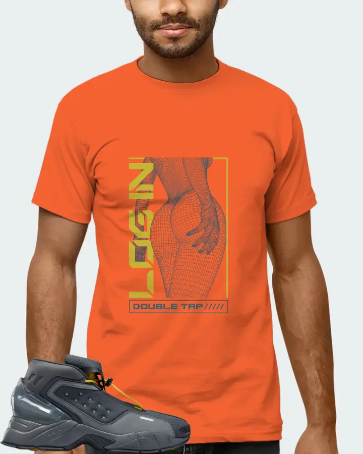 Reebok Ecto Boot Sneaker Matching Orange T-Shirt (LOGIN) - View 6