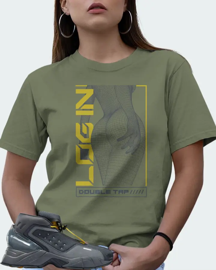 Reebok Ecto Boot Sneaker Matching Olive Gildan T-Shirt (LOGIN) - View 7