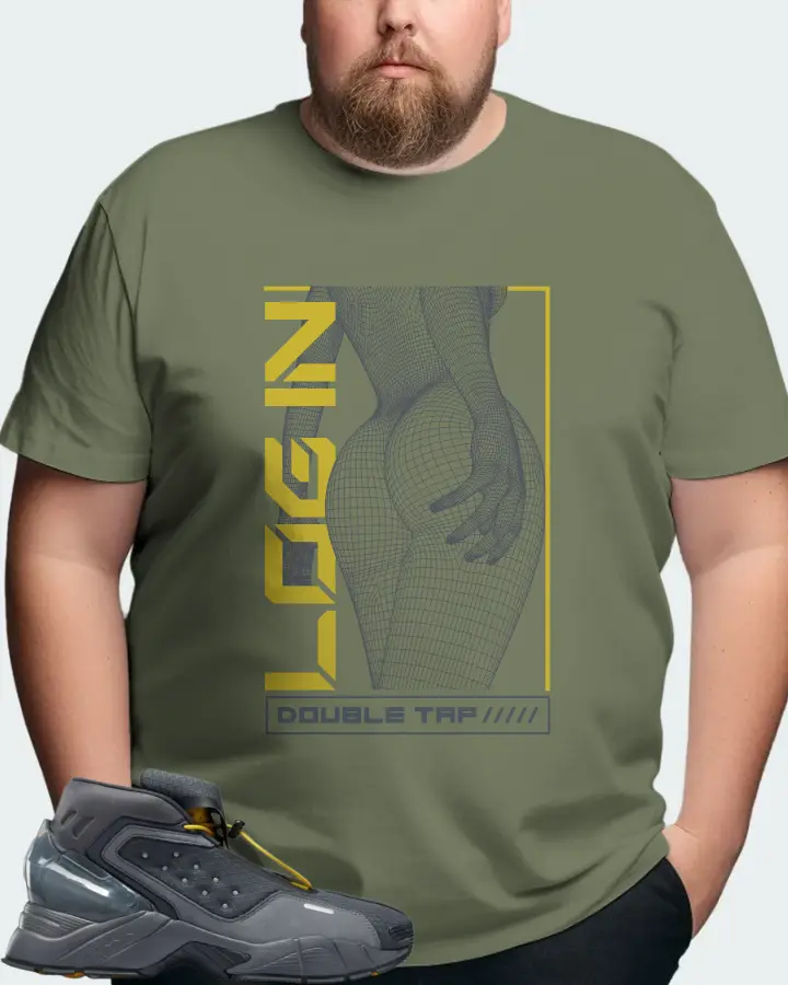 Reebok Ecto Boot Sneaker Matching Olive Gildan T-Shirt (LOGIN) - View 8