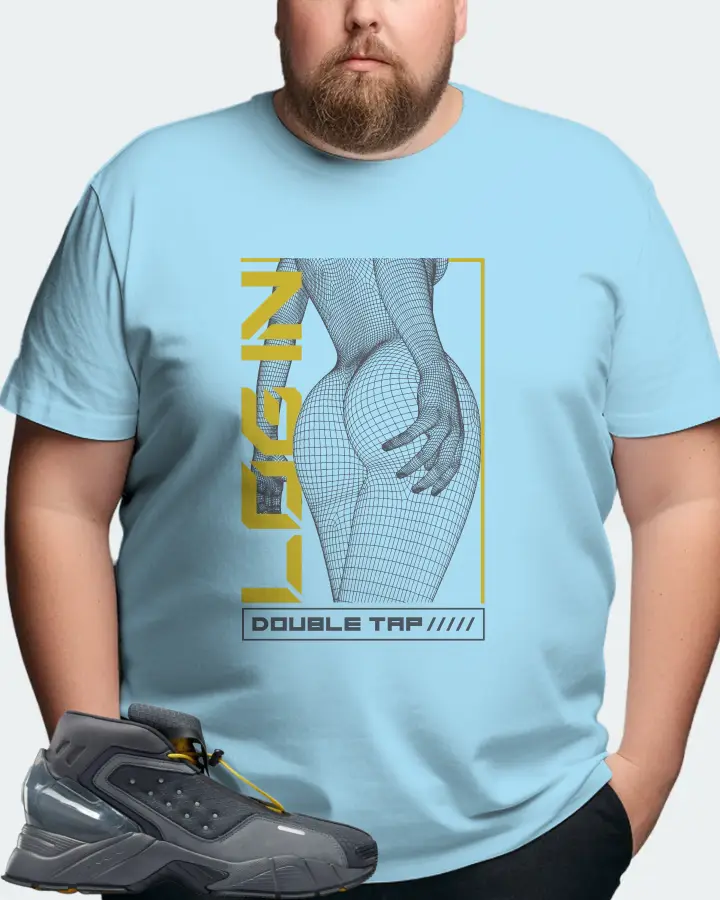 Reebok Ecto Boot Sneaker Matching Ocean Blue T-Shirt (LOGIN) - View 8