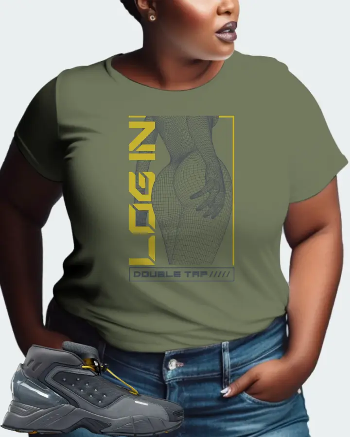 Reebok Ecto Boot Sneaker Matching Olive Gildan T-Shirt (LOGIN) - View 9