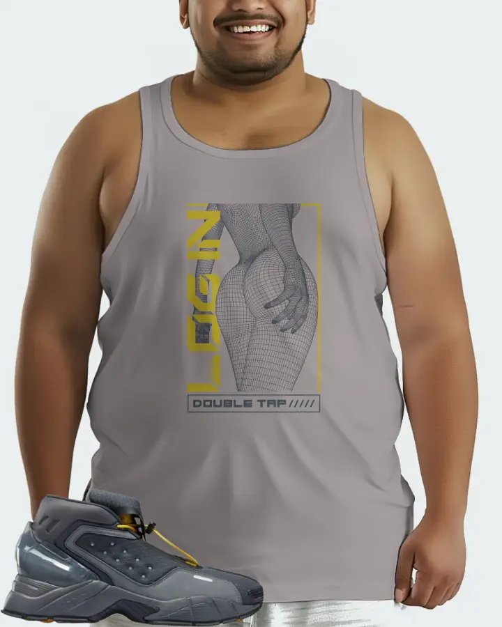 Reebok Ecto Boot Sneaker Matching Grey Tank Top (LOGIN) - View 6