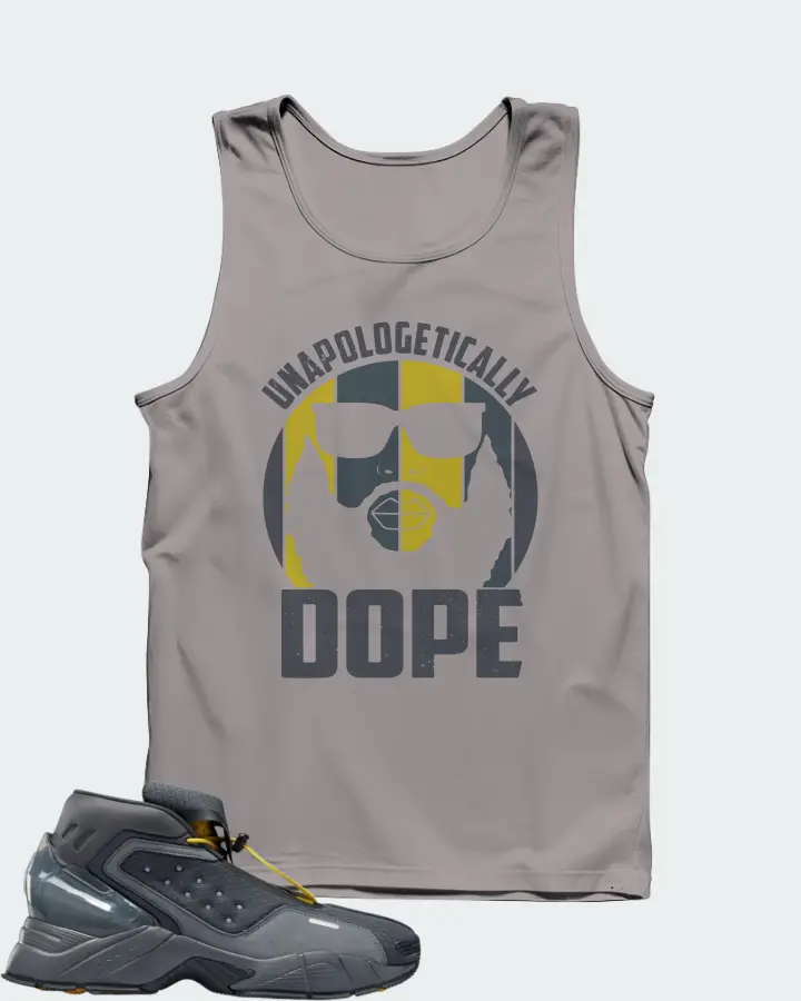 Reebok Ecto Boot Sneaker Matching Grey Tank Top - UNAPOLOGETICALLY DOPE Man