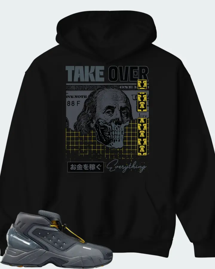 Reebok Ecto Boot Sneaker Matching Black Hoodie - Take Over