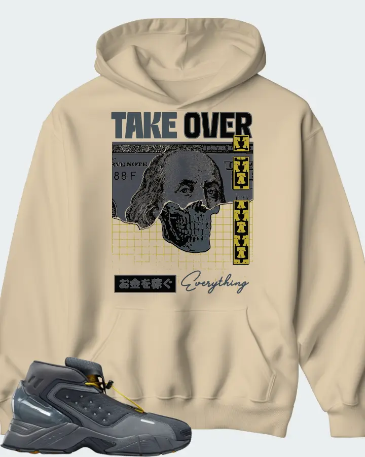 Reebok Ecto Boot Sneaker Matching Cream Hoodie - Take Over