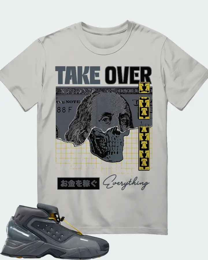 Reebok Ecto Boot Sneaker Matching Grey Gildan T-Shirt - Take Over
