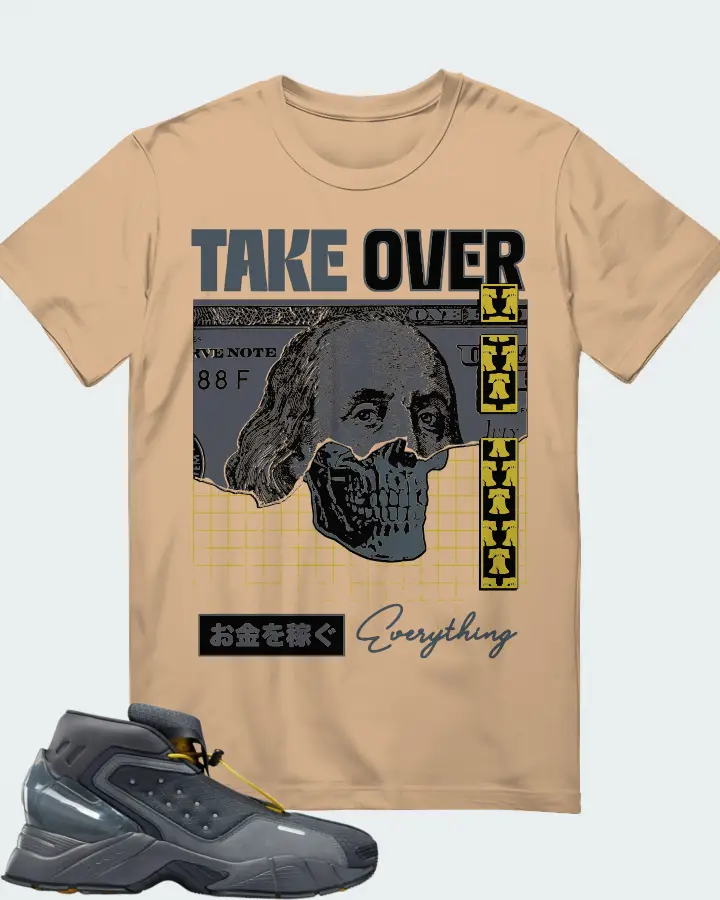 Reebok Ecto Boot Sneaker Matching Cream Gildan T-Shirt - Take Over