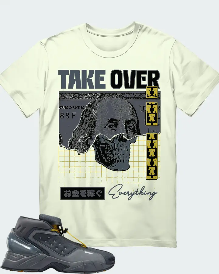 Reebok Ecto Boot Sneaker Matching Citron Gildan T-Shirt - Take Over