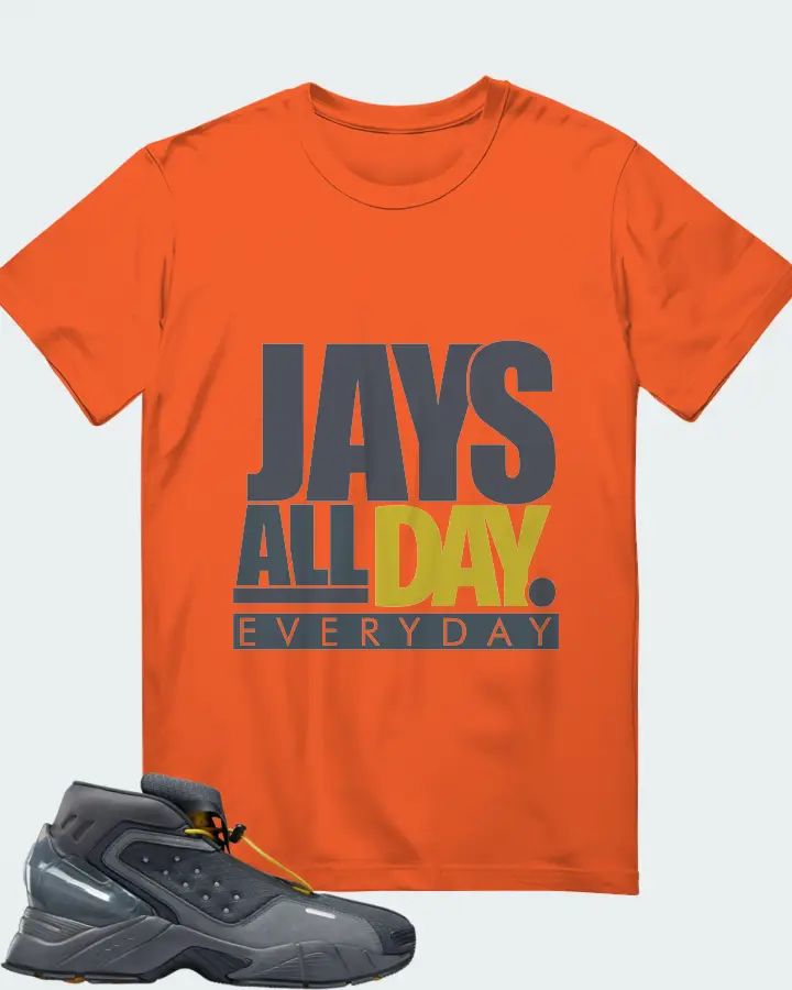 Reebok Ecto Boot Sneaker Matching Orange T-Shirt - Jays All Day