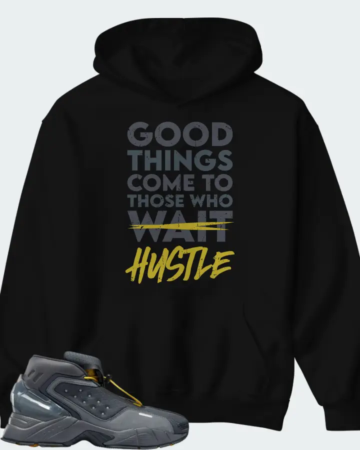 Reebok Ecto Boot Sneaker Matching Black Hoodie - Good Things Come