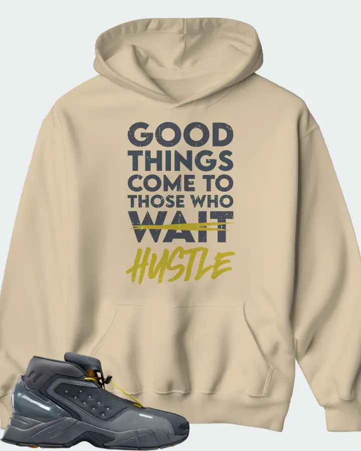 Reebok Ecto Boot Sneaker Matching Cream Hoodie - Good Things Come