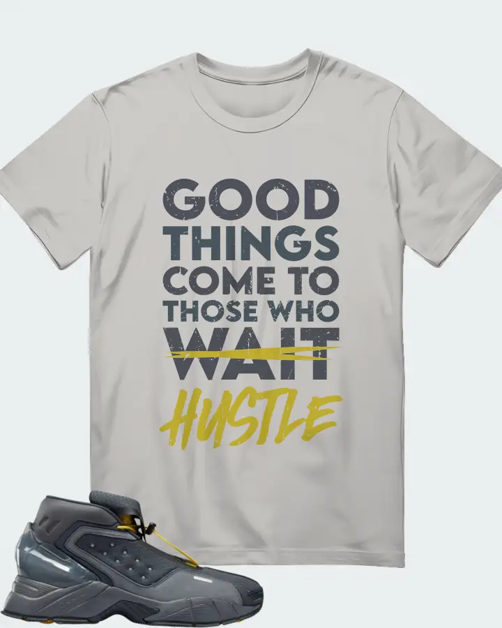 Reebok Ecto Boot Sneaker Matching Grey Gildan T-Shirt - Good Things Come