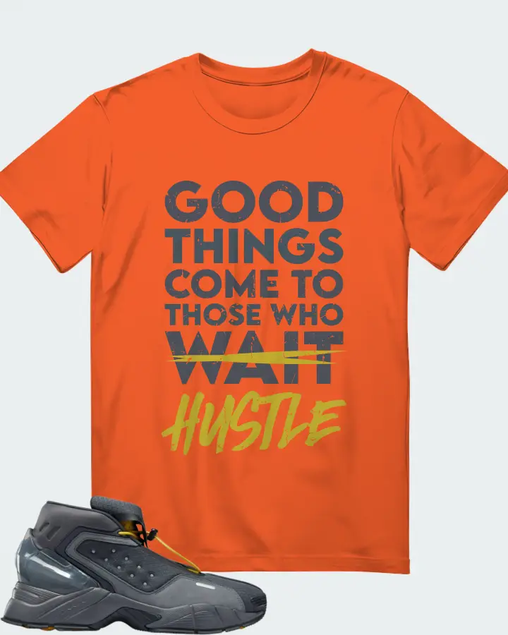 Reebok Ecto Boot Sneaker Matching Orange T-Shirt - Good Things Come