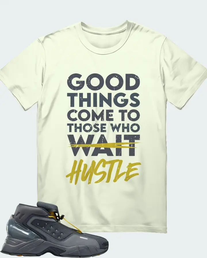 Reebok Ecto Boot Sneaker Matching Citron Gildan T-Shirt - Good Things Come
