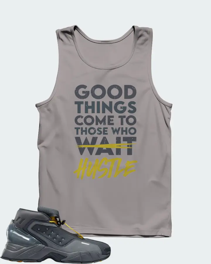 Reebok Ecto Boot Sneaker Matching Grey Tank Top - Good Things Come