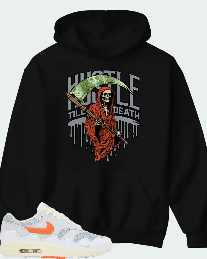 Patta x Nike Air Max 1 White Pure Platinum Matching Hoodie